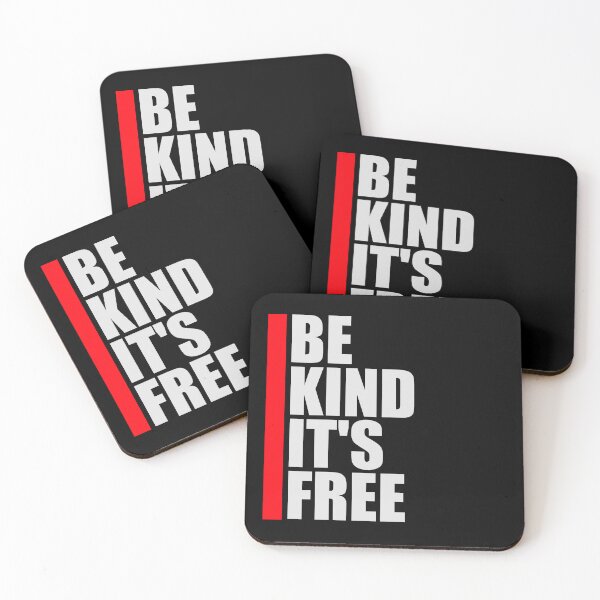 Item preview, Be Kind It's Free Funny Wholesome Bold Statement Quote designed and sold by shirt-o-mat.