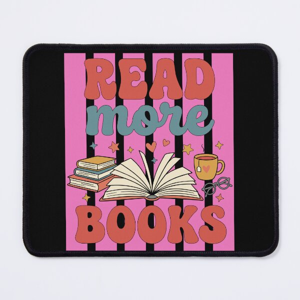 Item preview, Retro Read More Books Librarian Teacher designed and sold by KroghDs.