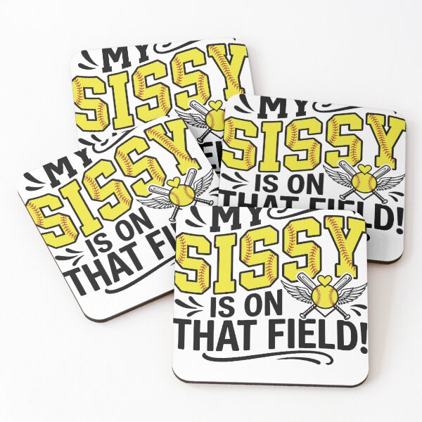 Item preview, Softball Sister Sissy Sports Game Day designed and sold by KroghDs.