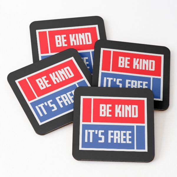 Item preview, Be Kind It's Free Funny Wholesome Bold Statement Quote designed and sold by shirt-o-mat.