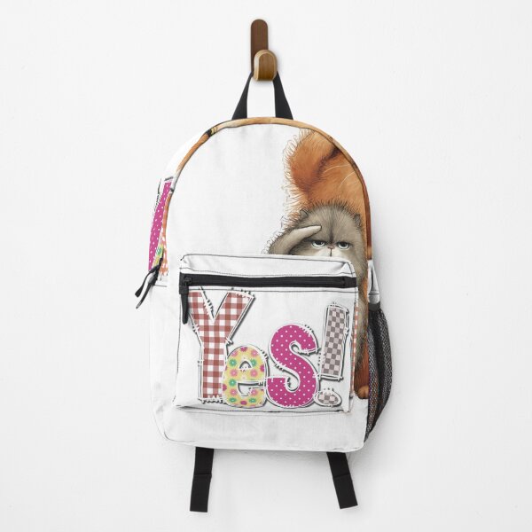 Item preview, Yes Mama! Grumpy Persian Cats Saluting | Funny Cat Mom Art designed and sold by StudioNoRule.