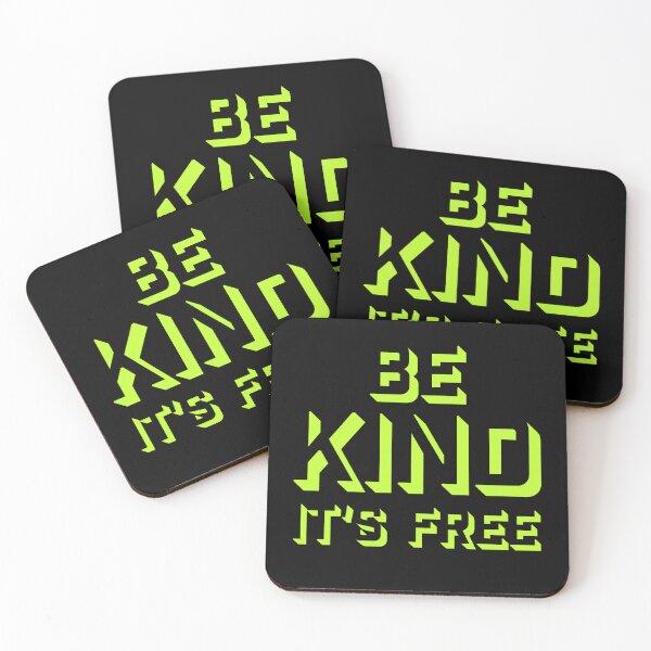 Item preview, Be Kind It's Free Funny Wholesome Bold Statement Quote designed and sold by shirt-o-mat.