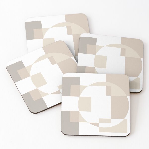 Item preview, Neutral tone geometric overlay designed and sold by PatternDesign01.
