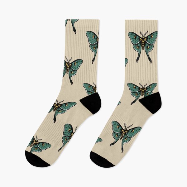 Item preview, Lunar Moth Tattoo designed and sold by Thunderbelts.