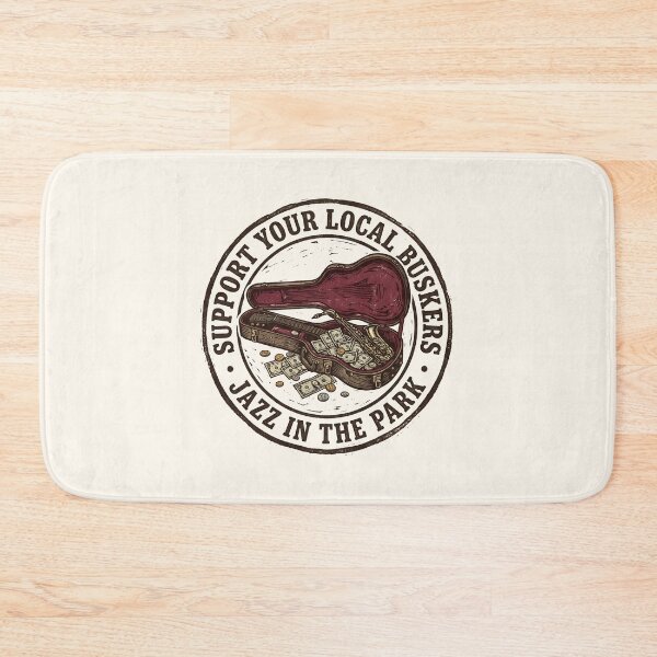 Item preview, Street Musician Support Jazz Performance Busking Culture designed and sold by SplashTastic.