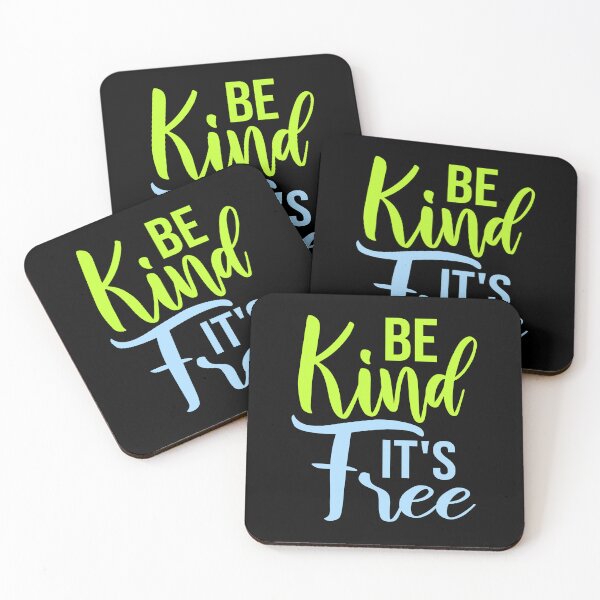 Item preview, Be Kind It's Free Funny Wholesome Bold Statement Quote designed and sold by shirt-o-mat.