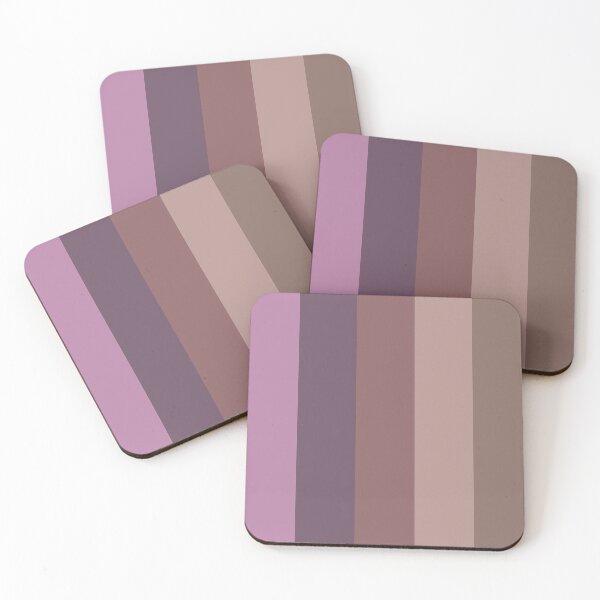 Item preview, Purple, red & brown vertical blocks designed and sold by Mint + Midnight.