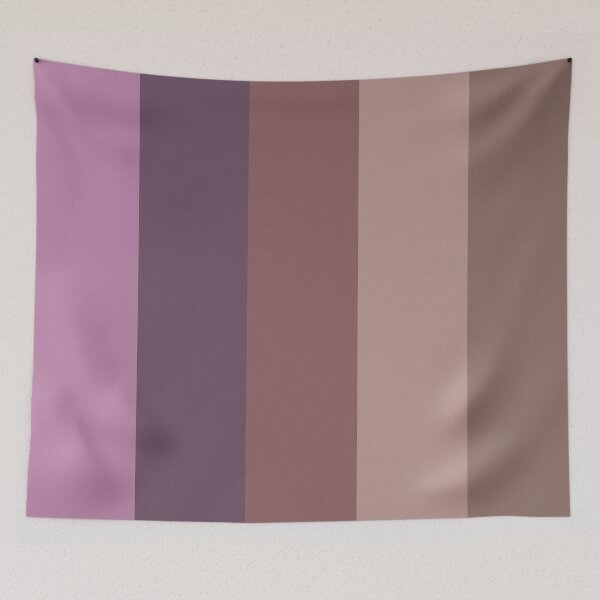 Item preview, Purple, red & brown vertical blocks designed and sold by Mint + Midnight.