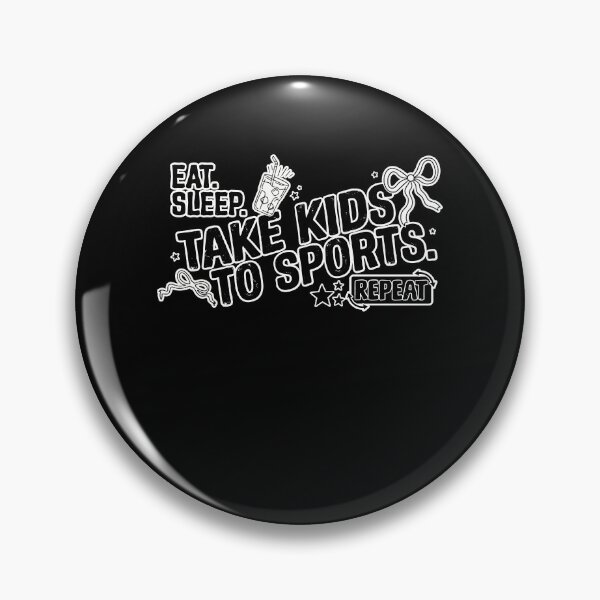 Item preview, Funny Sports Mom Eat Sleep Repeat Gift designed and sold by KroghDs.