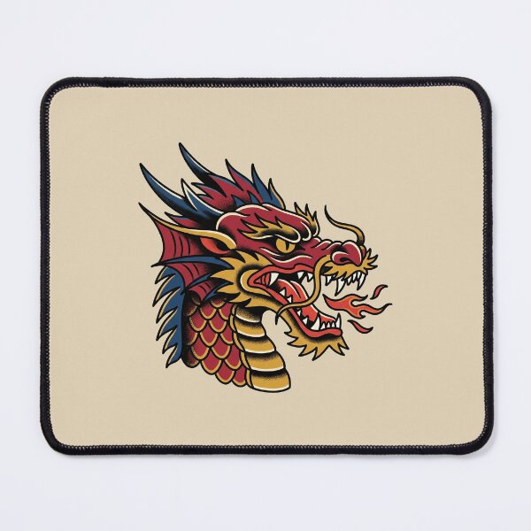 Item preview, Head Dragon Tattoo designed and sold by Thunderbelts.