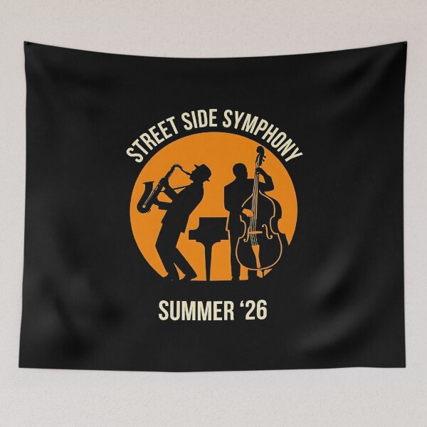 Item preview, Jazz Silhouette Art Music Festival Sunset Jazz designed and sold by SplashTastic.