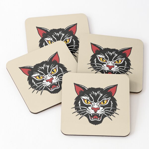 Item preview, Black Cat Tattoo designed and sold by Thunderbelts.
