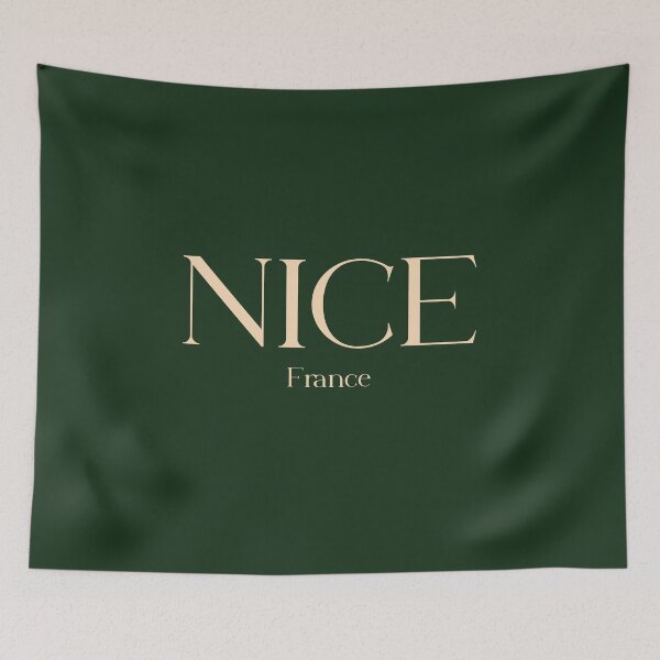 Item preview, Elegant Nice France Text Art designed and sold by JonnaHurmerinta.