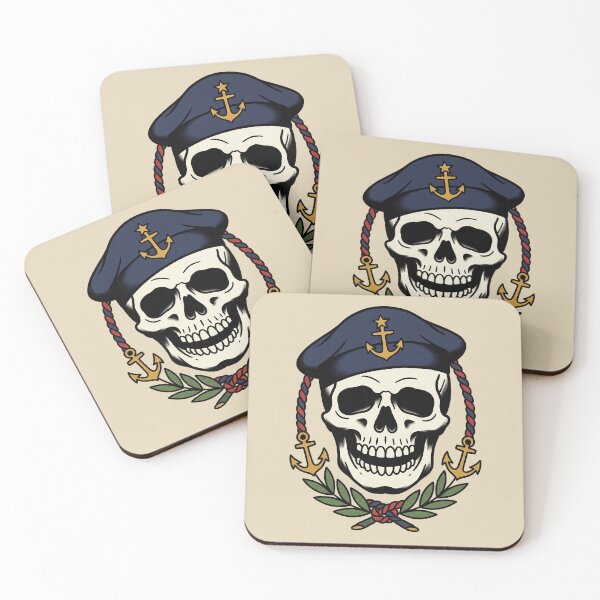 Item preview, Sailor Skull Tattoo designed and sold by Thunderbelts.