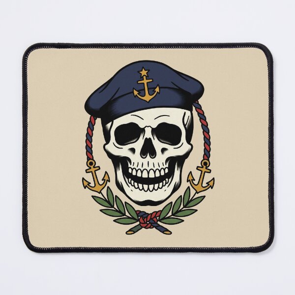 Item preview, Sailor Skull Tattoo designed and sold by Thunderbelts.