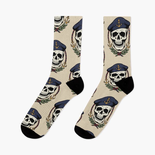 Item preview, Sailor Skull Tattoo designed and sold by Thunderbelts.