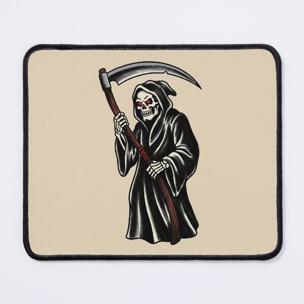 Item preview, Grim reaper Tattoo designed and sold by Thunderbelts.