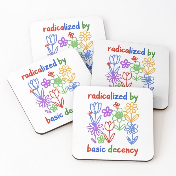 Item preview, Radicalized By Basic Decency Equality Voice Strength Change designed and sold by RetroMini2026.