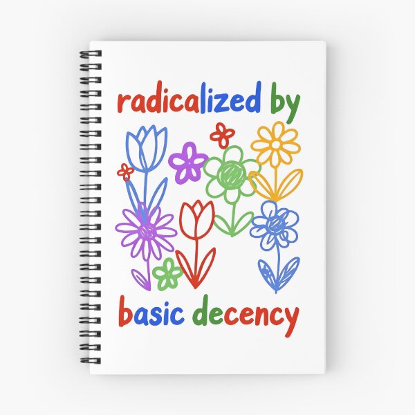 Item preview, Radicalized By Basic Decency Equality Voice Strength Change designed and sold by RetroMini2026.