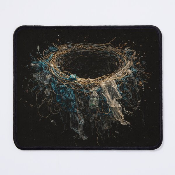 Item preview, Silent Spring Environmental Awareness Bird Nest Pollution Nature Conservation Eco Art Design designed and sold by OrbitOfMind.