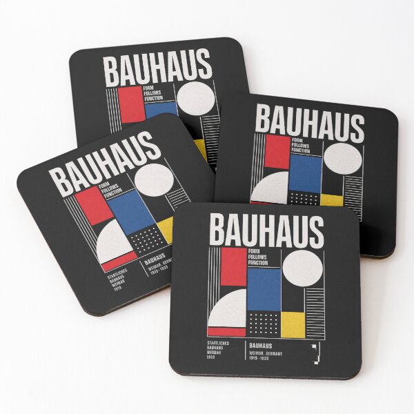 Item preview, Bauhaus Geometric Poster – Form Follows Function Modern Art Design (Weimar 1919) designed and sold by ThreadTheory976.