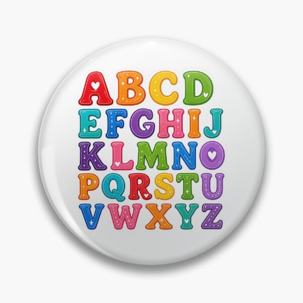 Item preview, Colorful ABCD Alphabet Letters Design designed and sold by PriyankaSonara.