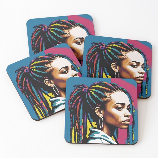 Item preview, Colorful Braids Graffiti Style Illustration designed and sold by AlxVel.