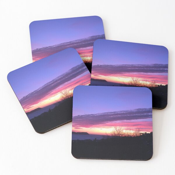 Item preview, Christmas Sunset Bradda Port Erin Isle of Man designed and sold by Pauline1515.