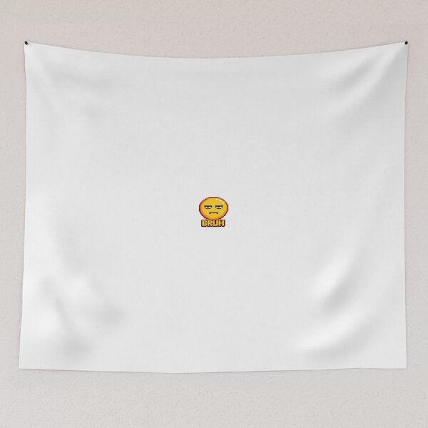 Item preview, BRUH Pixel Emoji – Retro 8 Bit Meme Reaction Sticker designed and sold by ANiyati.