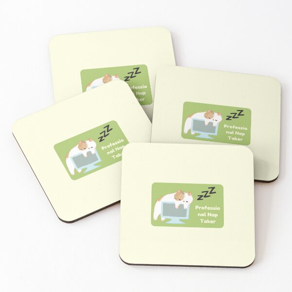 Item preview, Professional Nap Taker - Cute WFH Cat Lover Design designed and sold by Akira Design Store.