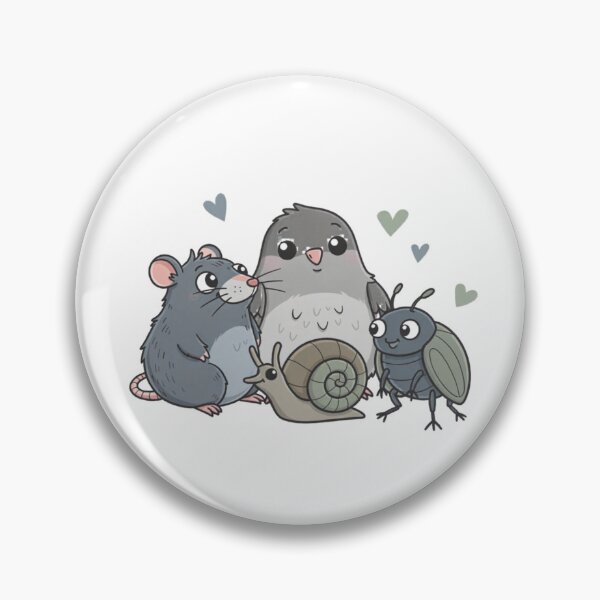 Item preview, Animal Friends Group Pocket Creatures Cute Animal Sticker designed and sold by Panom Suavichien.