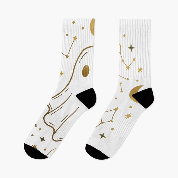 Item preview, Celestial Golden Ghost with Moon Phases and Constellations designed and sold by Zatch-Bell.
