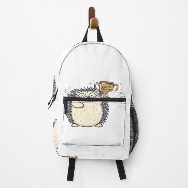 Item preview, Trophy Hedgehog Pocket Creatures Cute Animal Sticker designed and sold by Panom Suavichien.