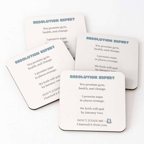 Item preview, Resolution: Zero Commitment designed and sold by Wobble Studio.
