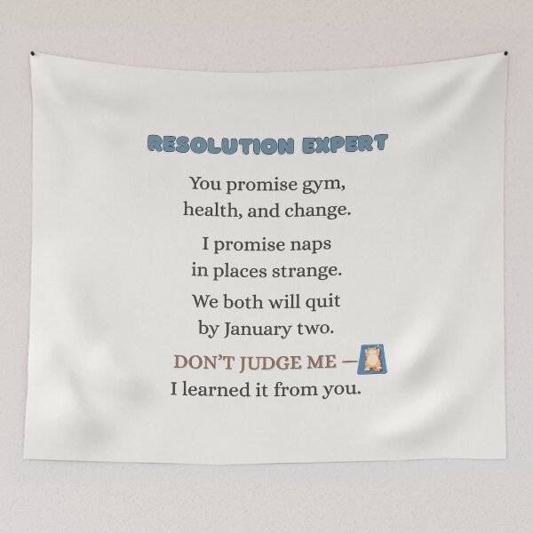 Item preview, Resolution: Zero Commitment designed and sold by Wobble Studio.