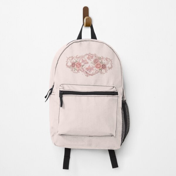 Item preview, Elegant Vintage Goldfish & Floral Ornamental Design in Soft Blush Tones designed and sold by 123Rainbow.