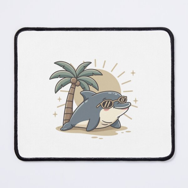 Item preview, Beach Shark With Sunglasses Pocket Creatures Cute Animal designed and sold by Panom Suavichien.