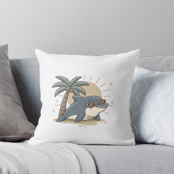 Item preview, Beach Shark With Sunglasses Pocket Creatures Cute Animal designed and sold by Panom Suavichien.