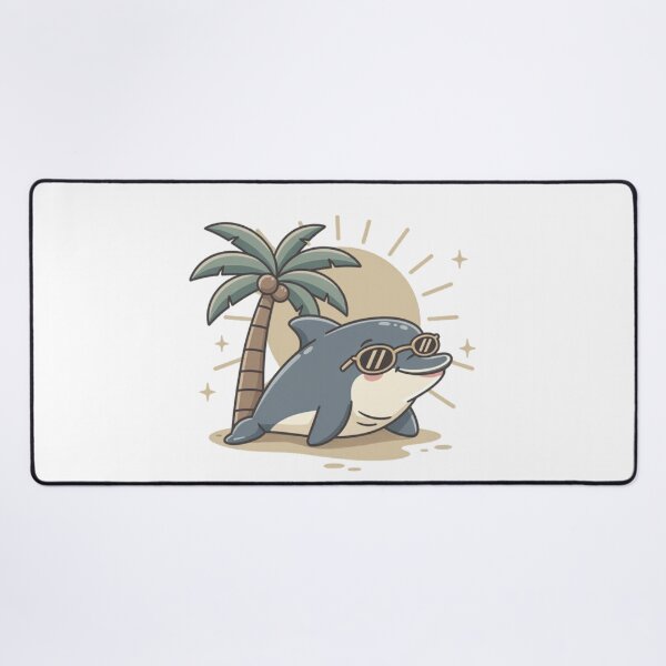 Item preview, Beach Shark With Sunglasses Pocket Creatures Cute Animal designed and sold by Panom Suavichien.