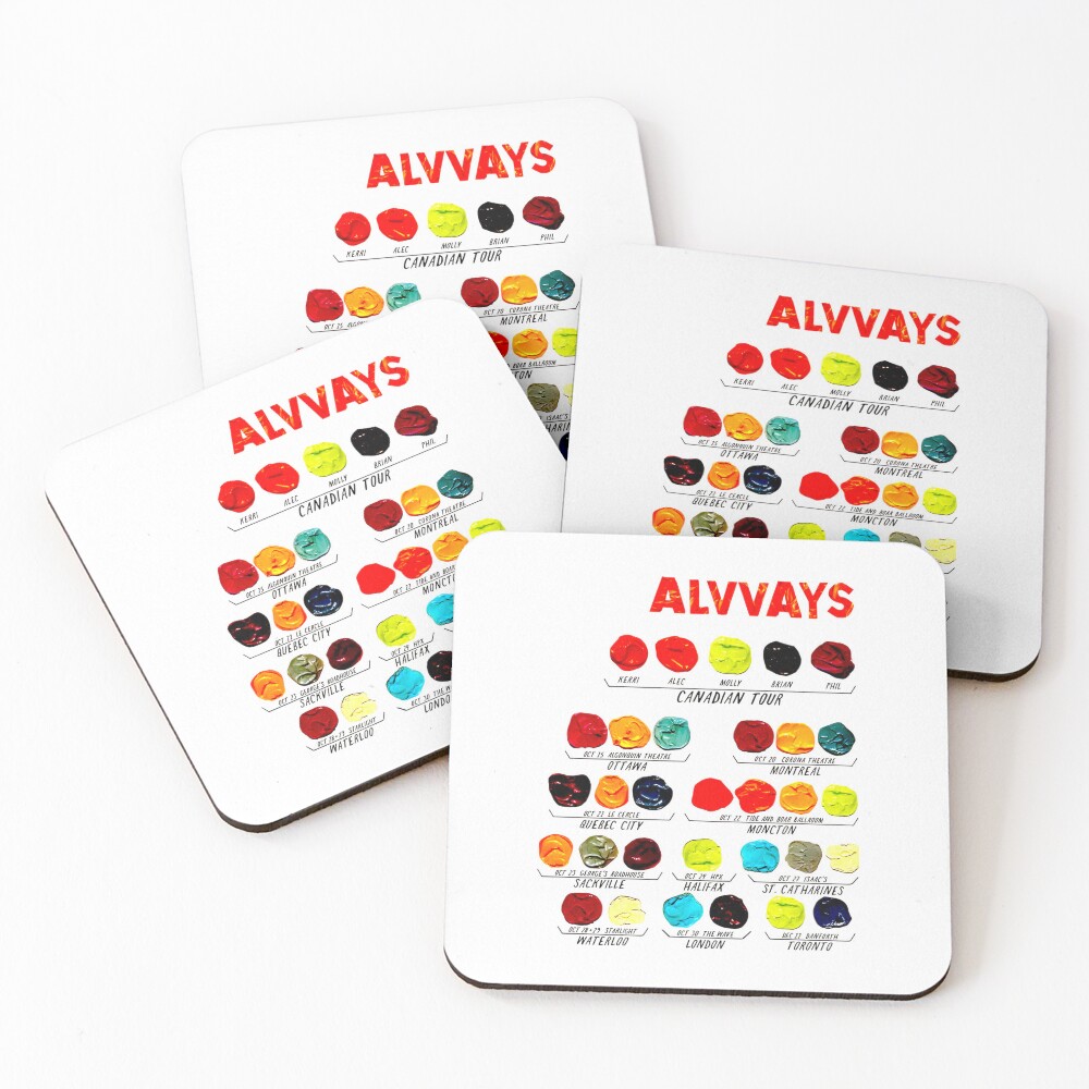 Item preview, Coasters (Set of 4) designed and sold by ShadeFall.