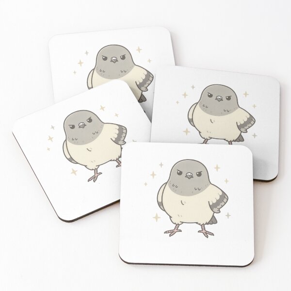 Item preview, Chubby Pigeon Pocket Creatures Cute Animal  designed and sold by Panom Suavichien.