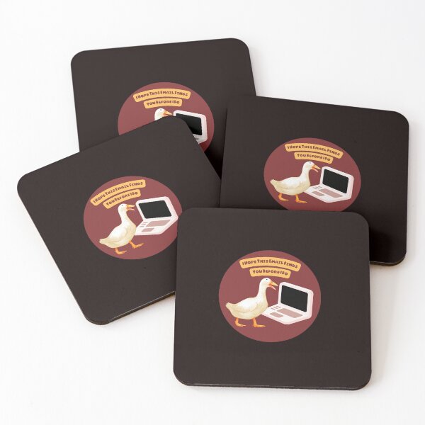 Item preview, I Hope This Email Finds You Before I Do - Dark Office Humor designed and sold by Akira Design Store.