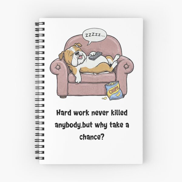 Item preview, Funny Couch Potato Bulldog Sleeping with Remote and Chips Cartoon designed and sold by UrbanPopDesigns.