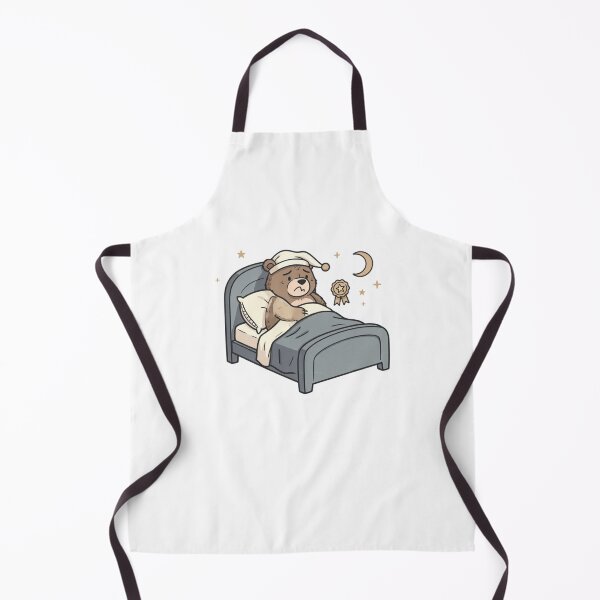 Item preview, Sleepy Bear In Bed Pocket Creatures Cute Animal designed and sold by Panom Suavichien.