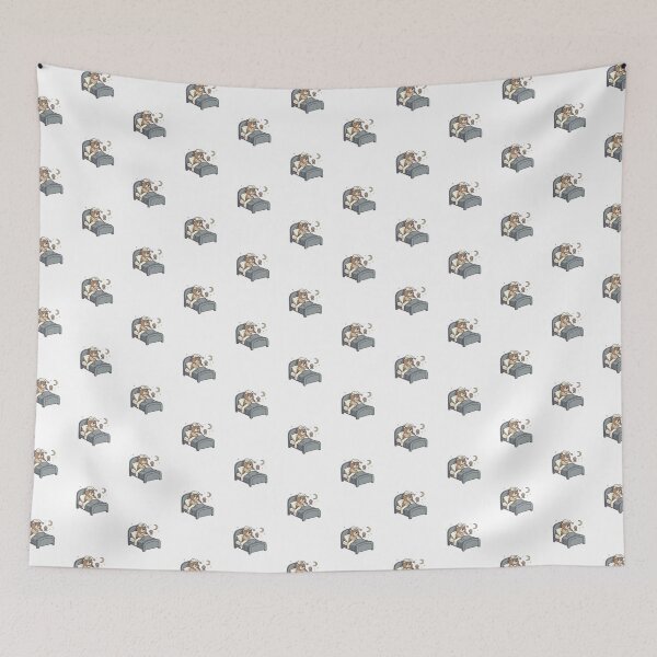 Item preview, Sleepy Bear In Bed Pocket Creatures Cute Animal  designed and sold by Panom Suavichien.