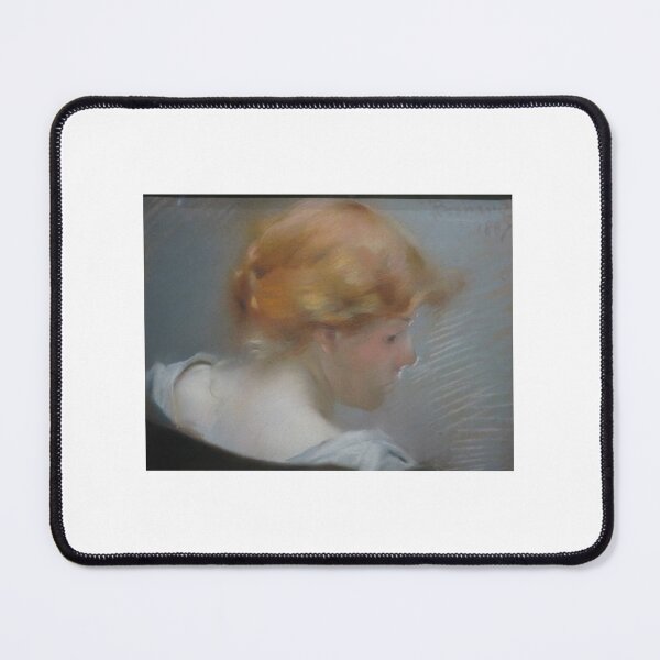 Item preview, Besnard, Red-haired woman seen from behind, 1887 designed and sold by L'Atelier 1888.
