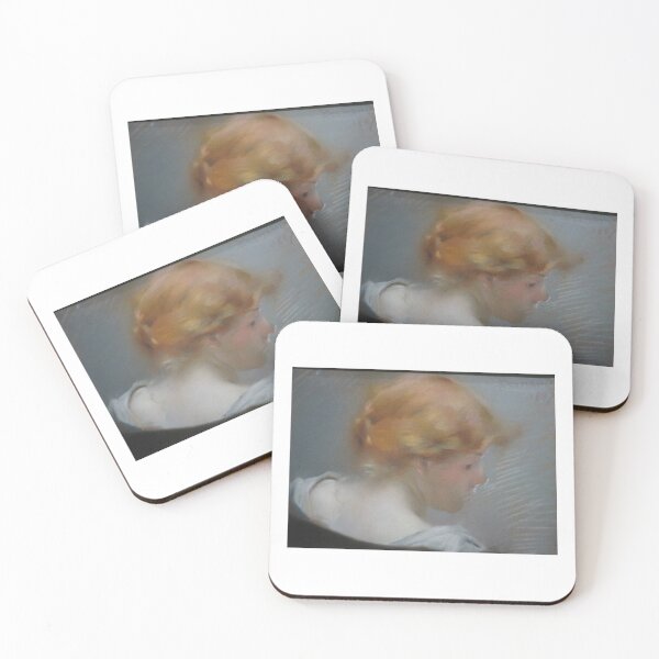 Item preview, Besnard, Red-haired woman seen from behind, 1887 designed and sold by L'Atelier 1888.