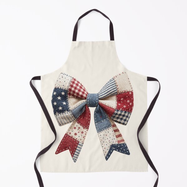 Item preview, Vintage Patchwork Bow Americana Quilt Ribbon designed and sold by SweetLilith.