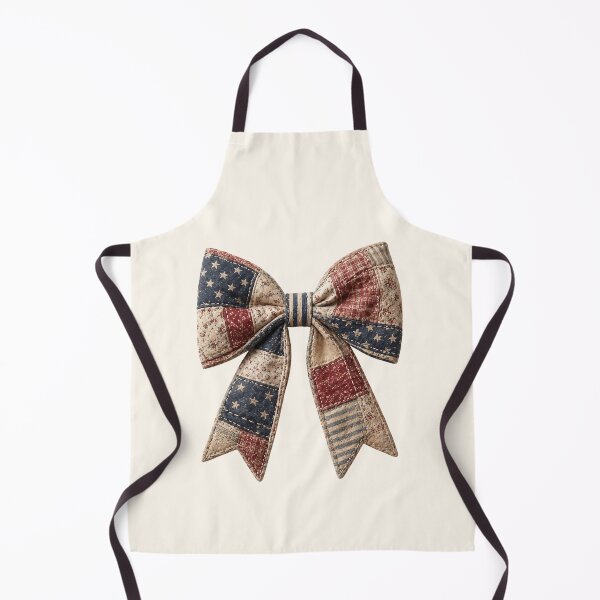 Item preview, Vintage Americana Patchwork Bow Quilt Style Ribbon designed and sold by SweetLilith.