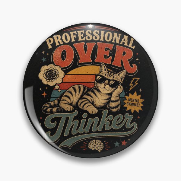 Item preview, Professional Overthinker Funny design  designed and sold by LunaVales.